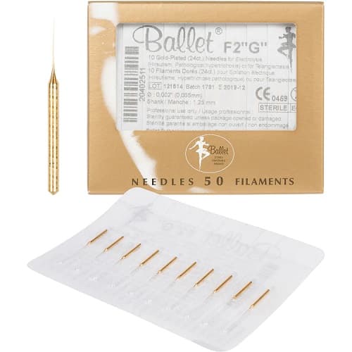 BALLET - NEEDLES - Gold F 002 - 50 Pack
