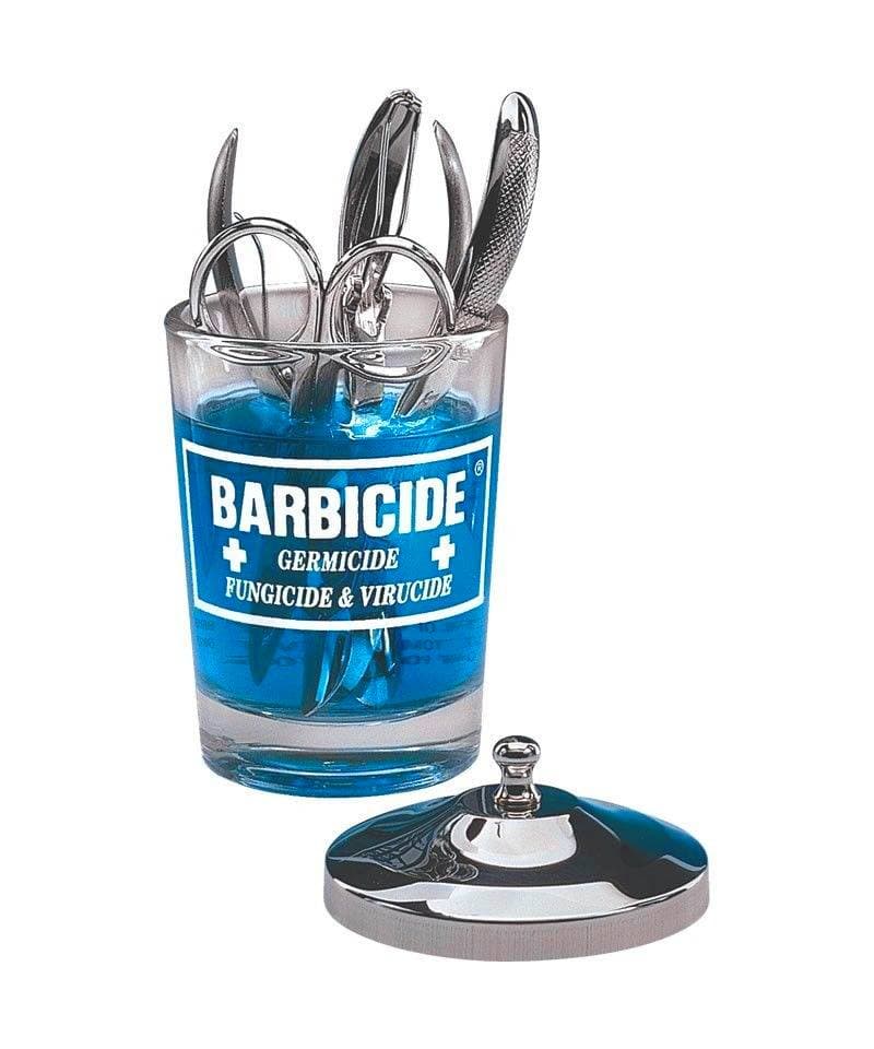 Barbicide Sterilising Glass Jar - Manicure Table Jar