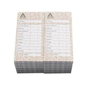 AGENDA - APPOINTMENT CARDS - Stylist - Beige/White