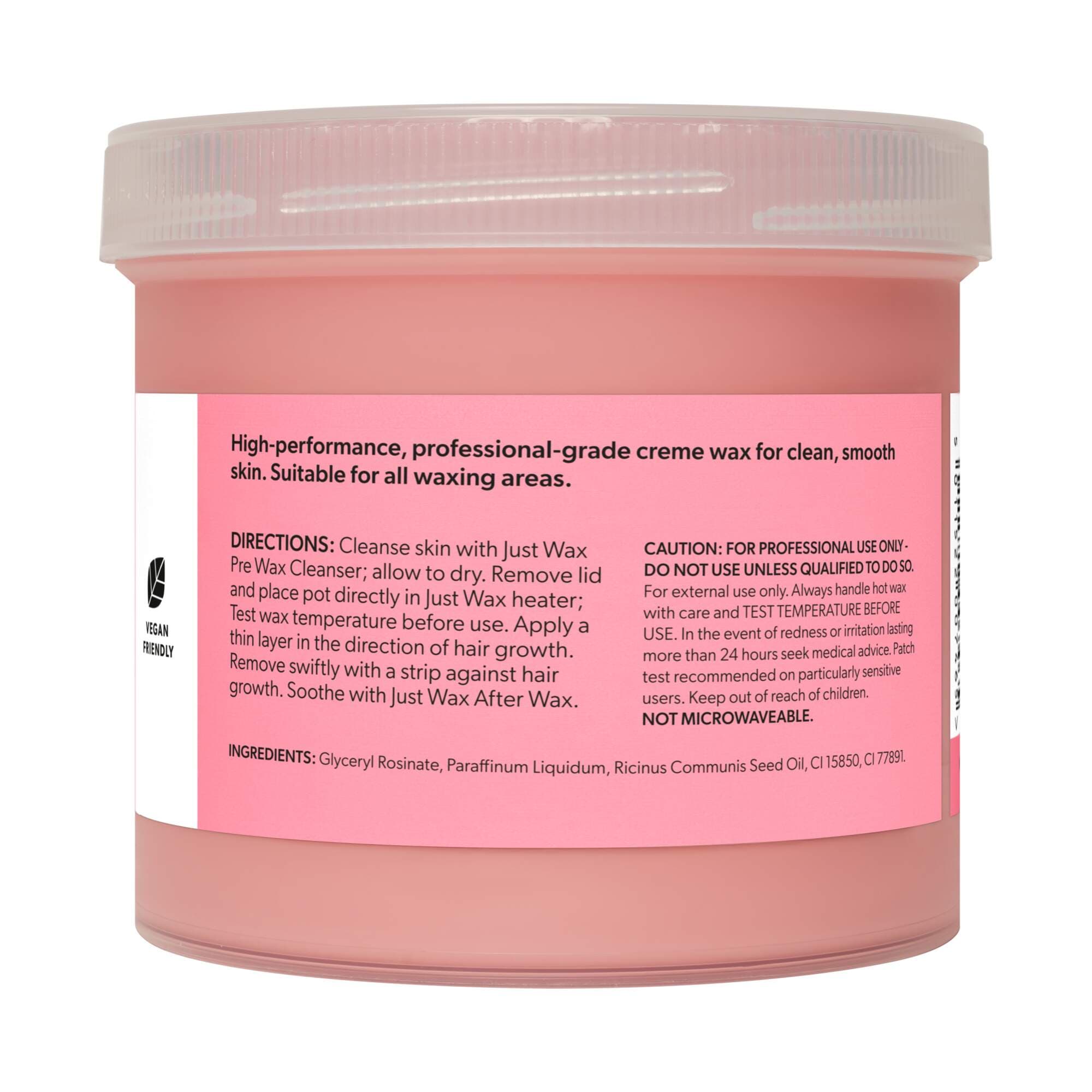 Just Wax - Strip Wax - Pink Creme Wax - Image 2