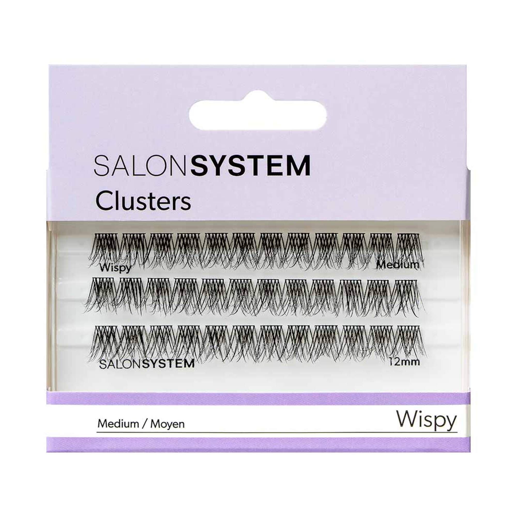 Salon System - Individual - Medium Lashes - Cluster Lash - Image 2