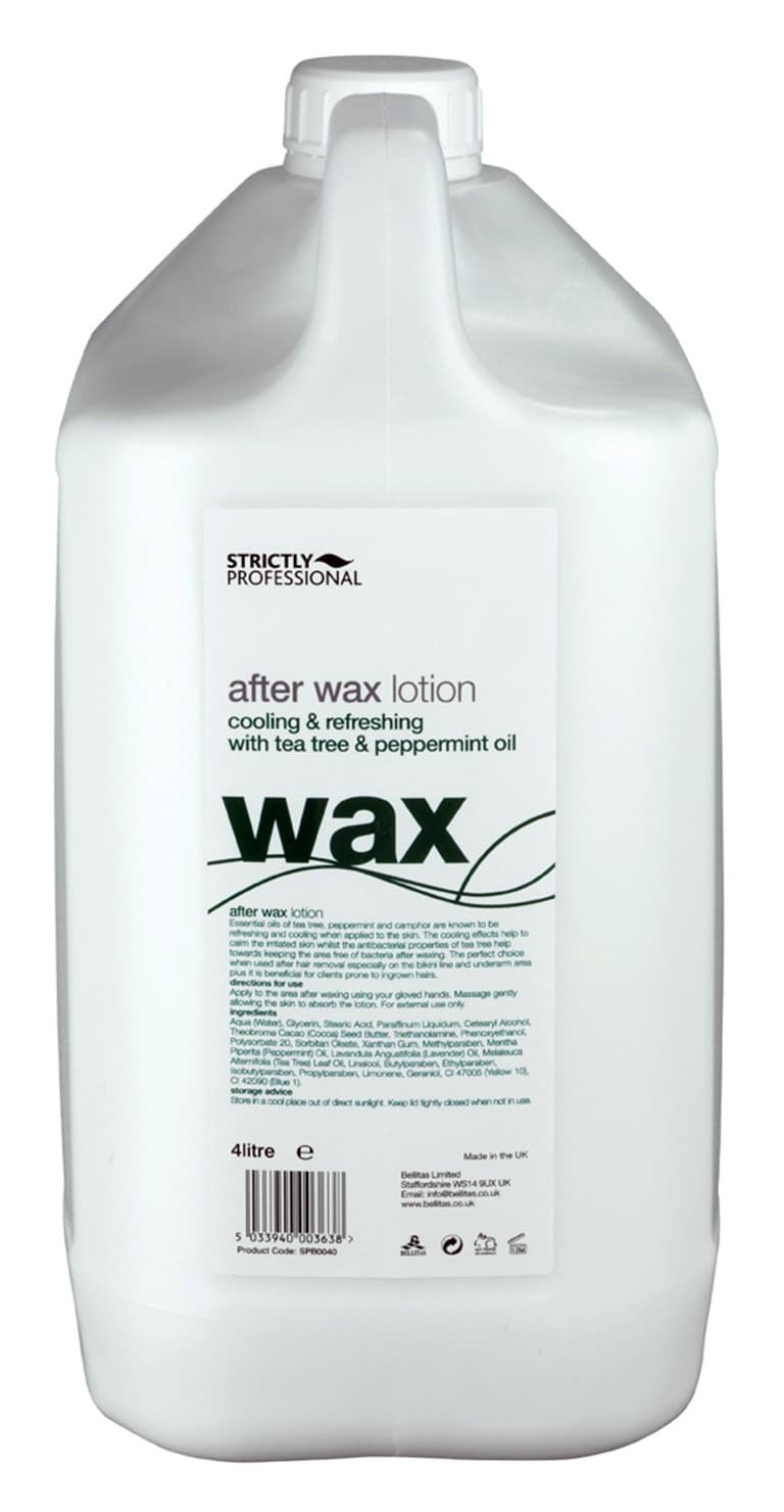 SP - WAX - After Wax Lotion With Tea Tree & Peppermint - 4Ltr