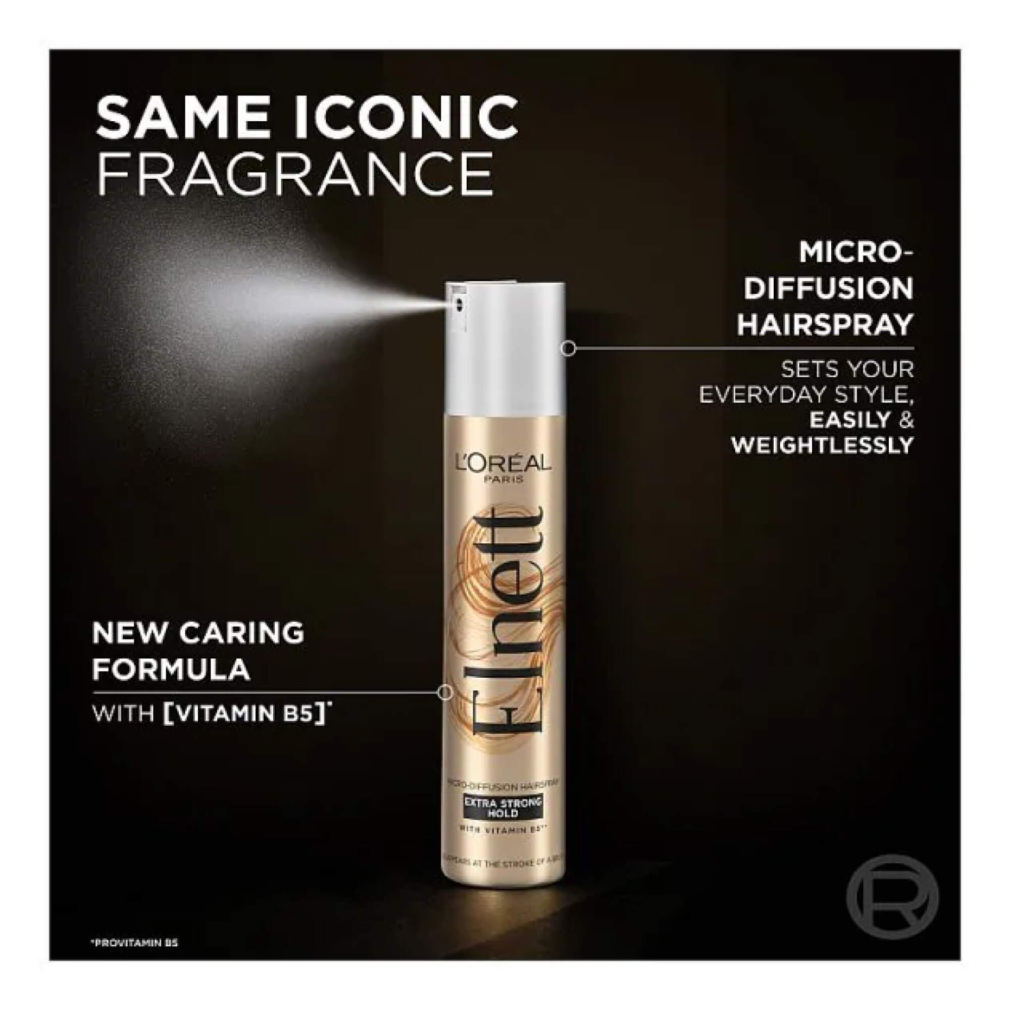 L'Oréal Elnett Hairspray Strong Hold - Image 2