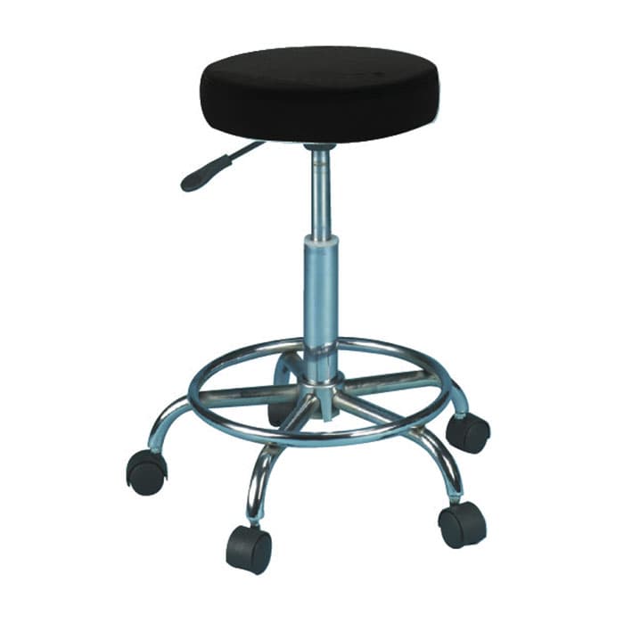 SKINMATE - EQUIPMENT - Compact Stool With Footrest - Black