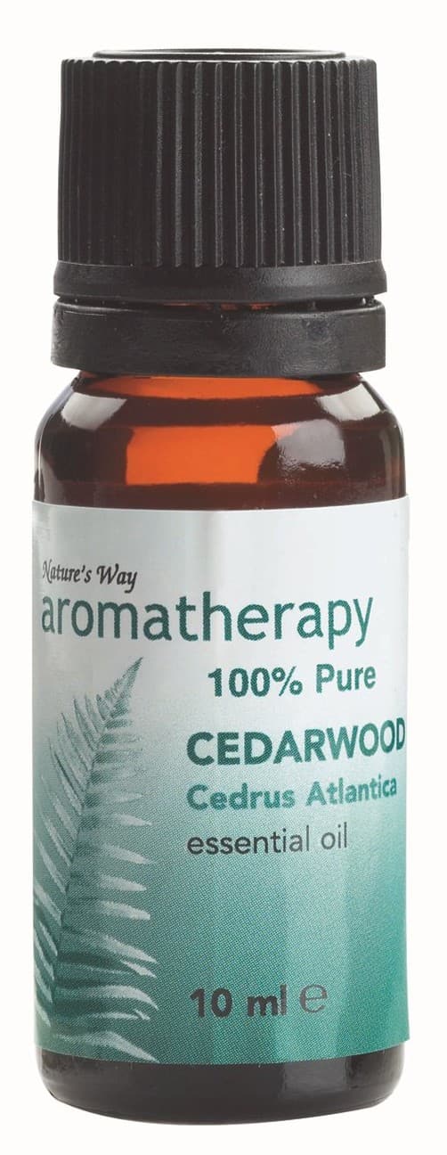 NATURES WAY - ESSENTIAL OILS - Cedar Wood - 10ml Aromatherapy Oil