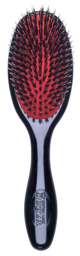 DENMAN - GROOMING - D81S Small Cushion/Natural Bristle