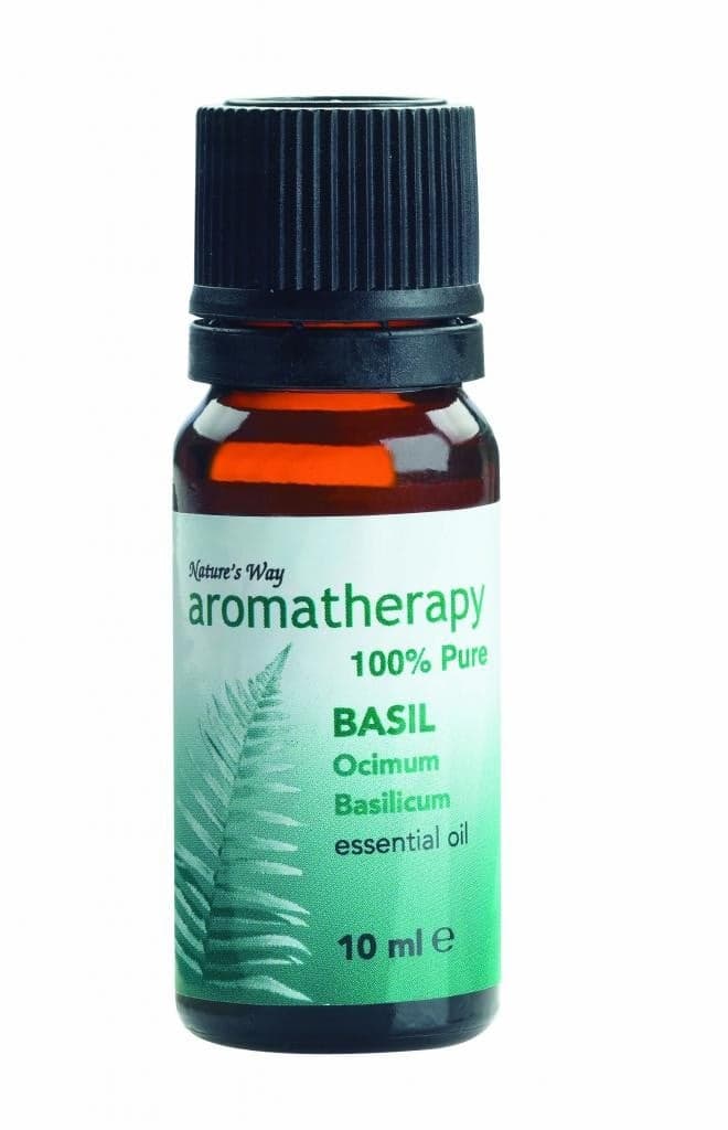 NATURES WAY - ESSENTIAL OILS - Basil - 10ml Aromatherapy Oil