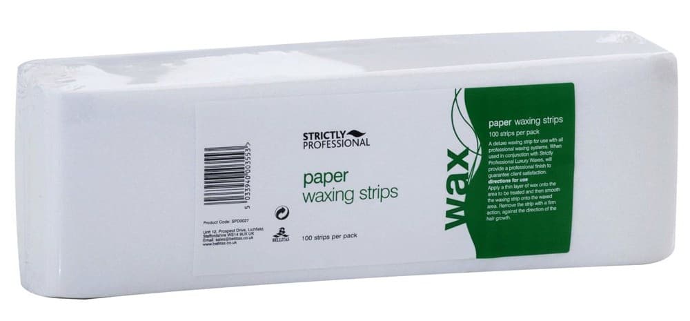 SP - WAX - Paper Strips Pk Of 100