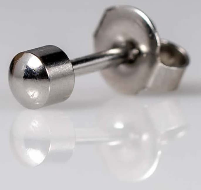 STAINLESS POLISHED STUD - Regular Plain Head