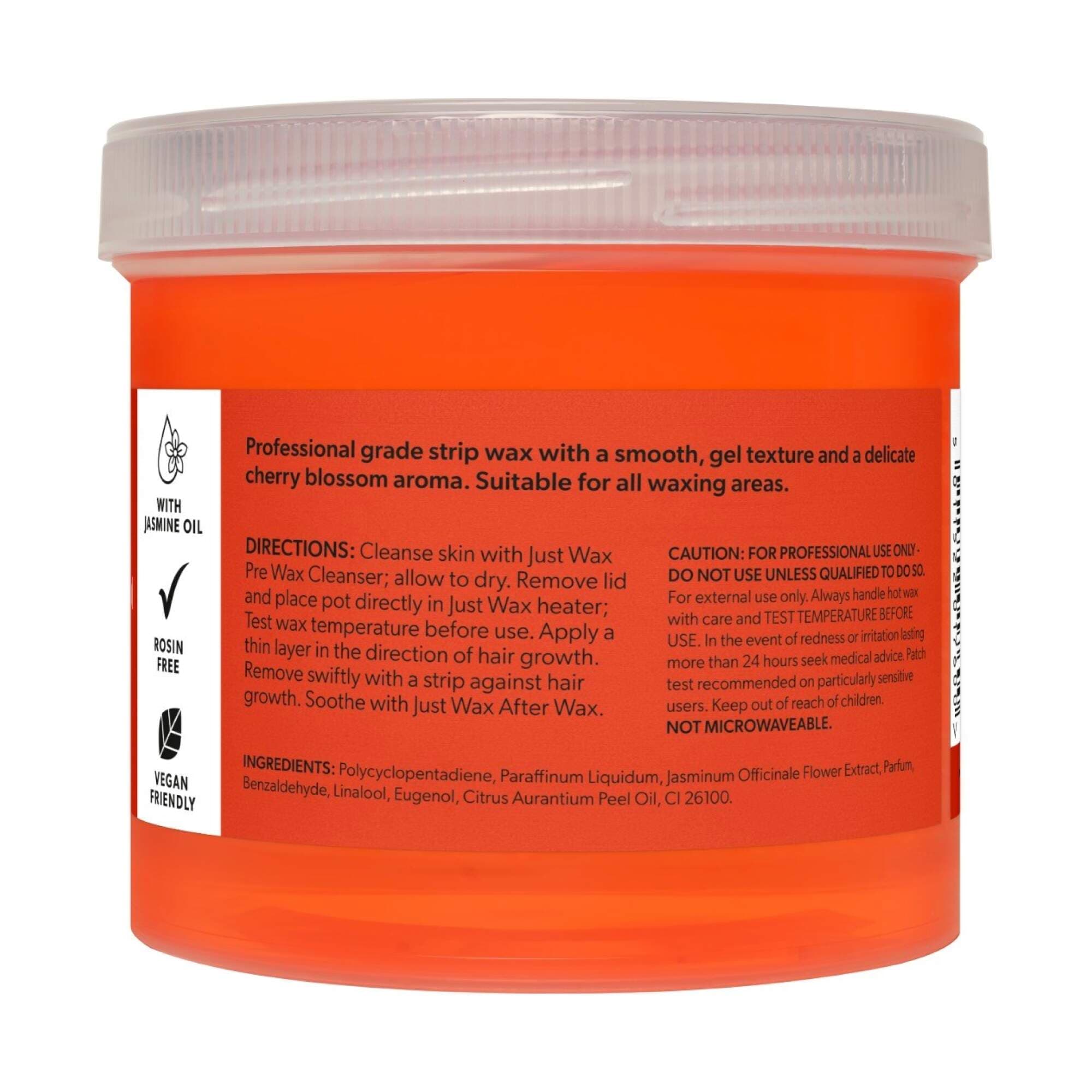 Just Wax - Strip Wax - Cherry Blossom Gel Wax - Image 2