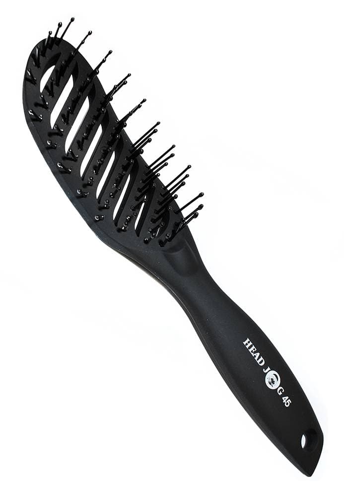 Head Jog 45 Vent Brush Black