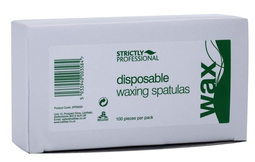 SP - WAX - Spatulas Box Of 100