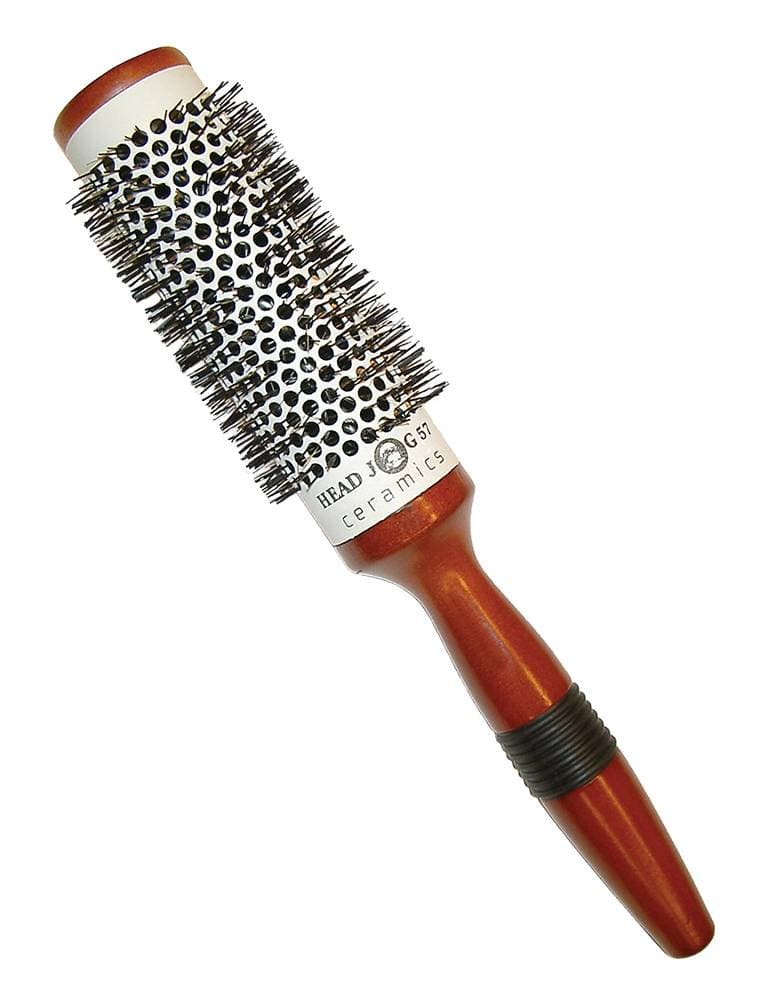 Head Jog 57 Wood Ceramic Radial Brush 38mm