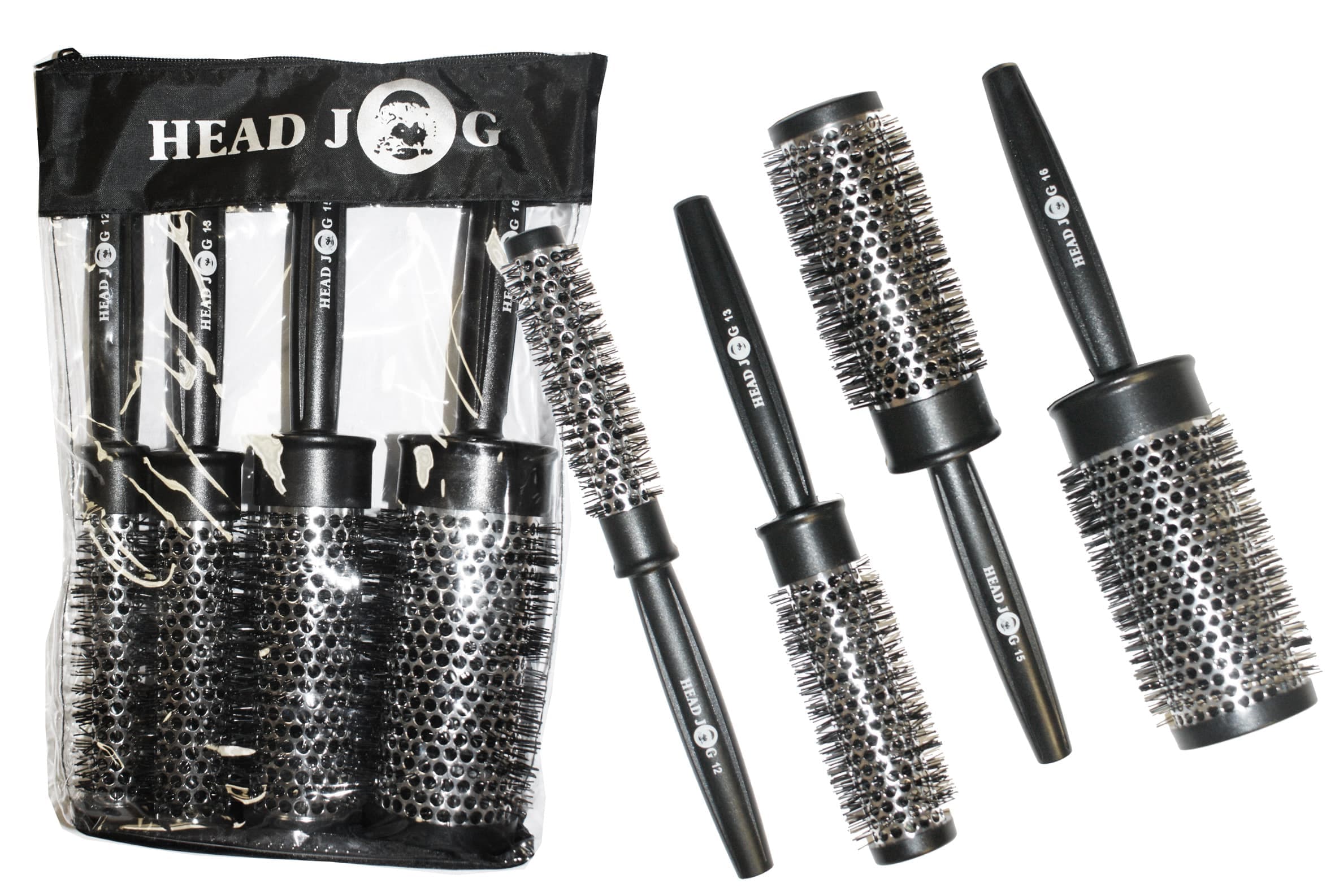 HEAD JOG Quad Brush Set