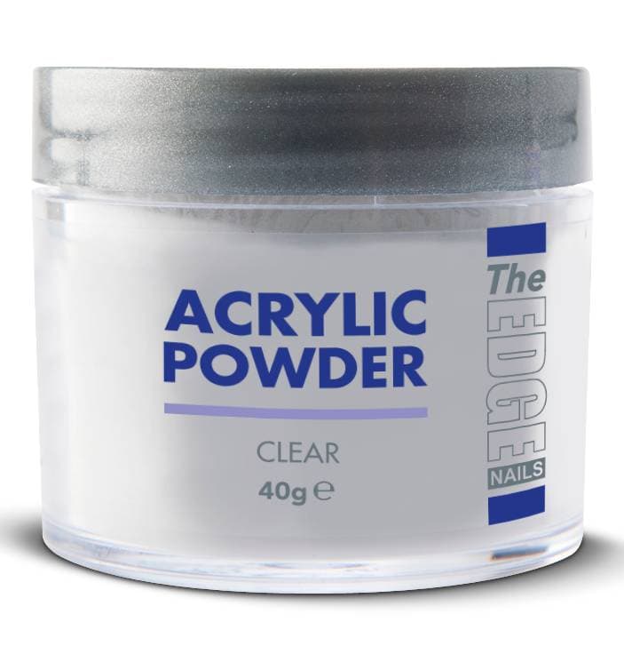 THE EDGE - ACRYLIC POWDERS - Acrylic Powder - Clear - 40g