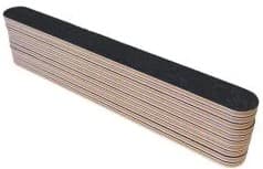 THE EDGE - CUSHIONED FILES - Duraboard 180/180 - Black & Orange - Washable - 10Pk