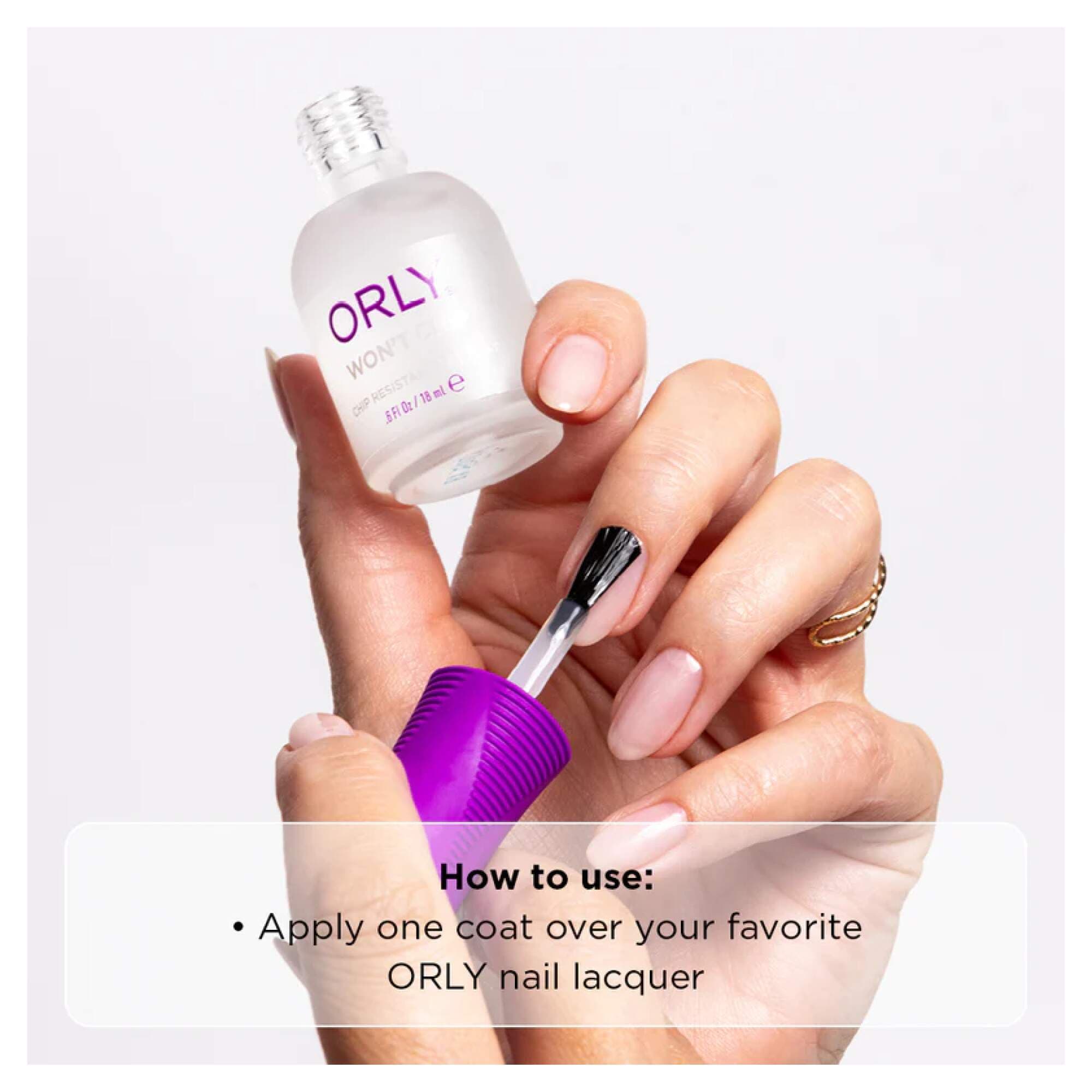 ORLY - TOP COATS - Won't Chip - 18ml - Image 2