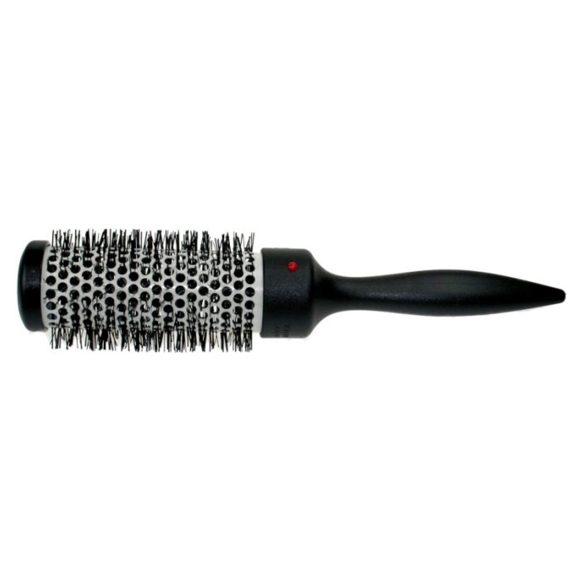 DENMAN - THERMOCERAMIC - D75 Medium Hot Curl (38mm) - Black & White - Image 2