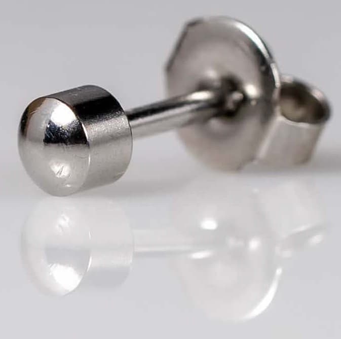 STAINLESS POLISHED STUD - Regular Plain Head - Mini