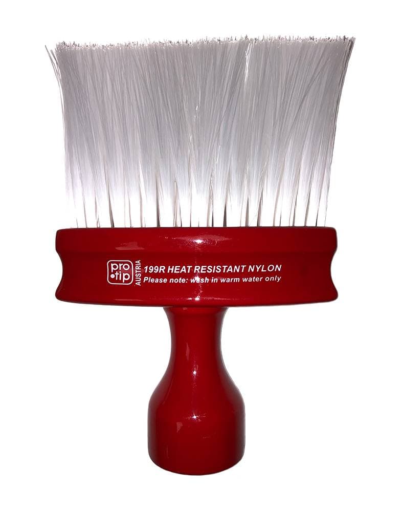 Pro Tip 199R Neck Brush Red/White