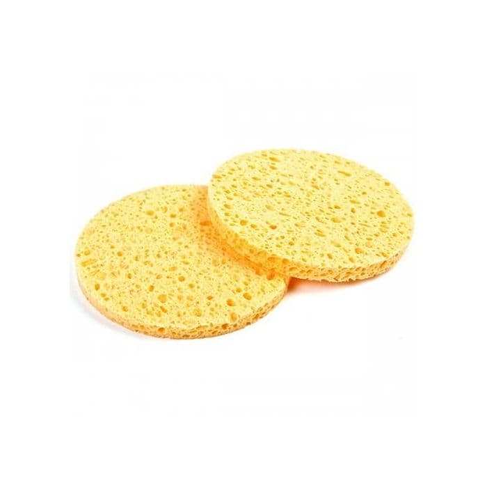 Streaker Beauty - Mask Removing Sponges Yellow - 4" - x2