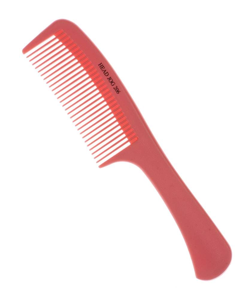 Head Jog 206 Detangle Comb Pink