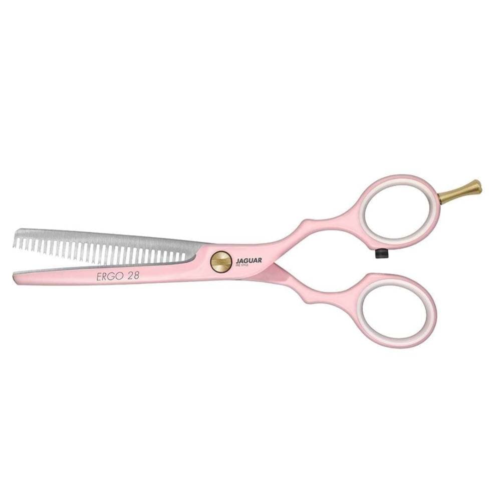 JAGUAR SCISSORS - PRESTYLE - Ergo Pink 5.5" Thinner 28 teeth