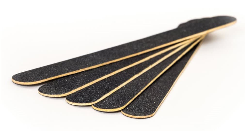 SP - FILES - Black Carbide Emery Boards - 5 Pack