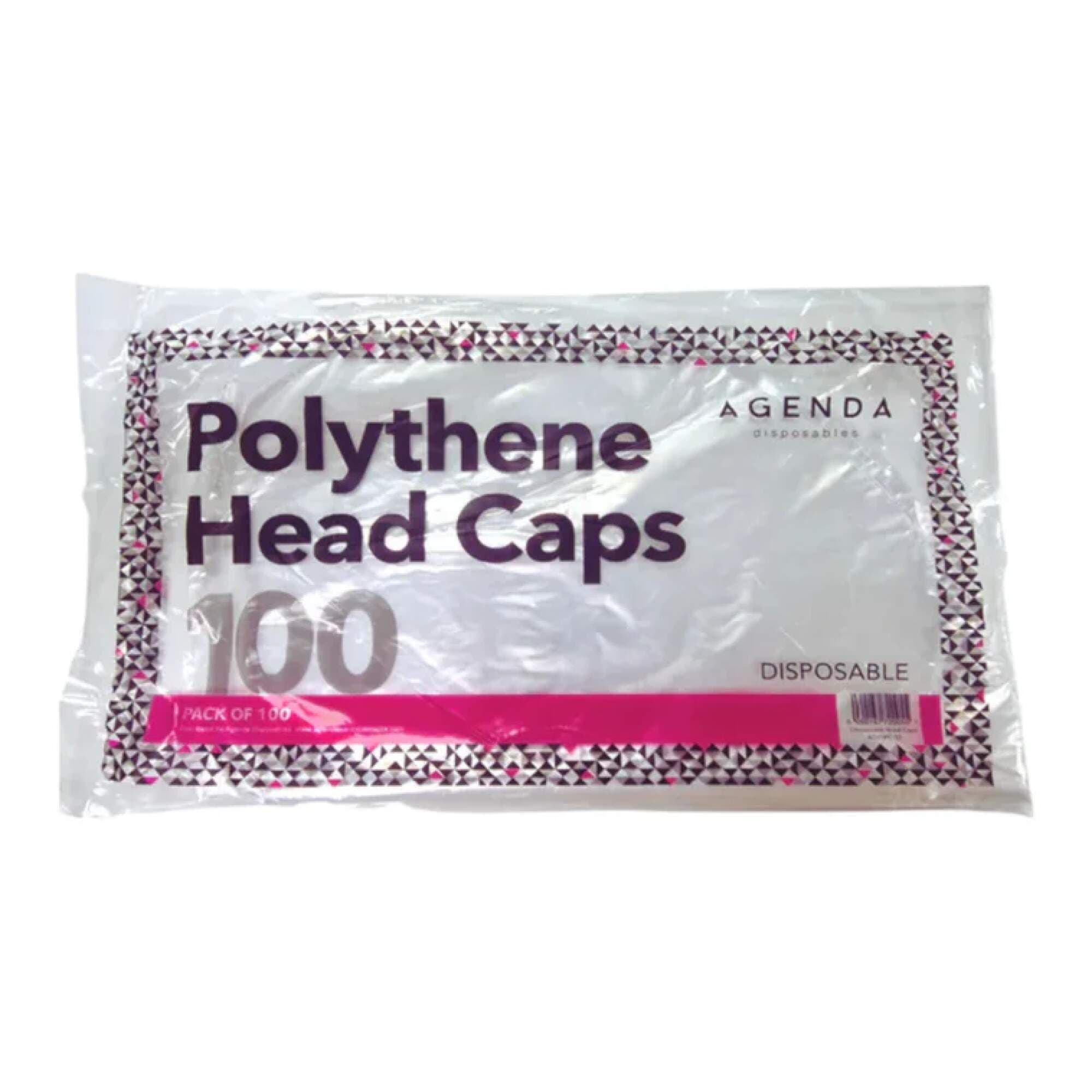 AGENDA - DISPOSABLES - Disposable Polythene Hats (100) - Image 2