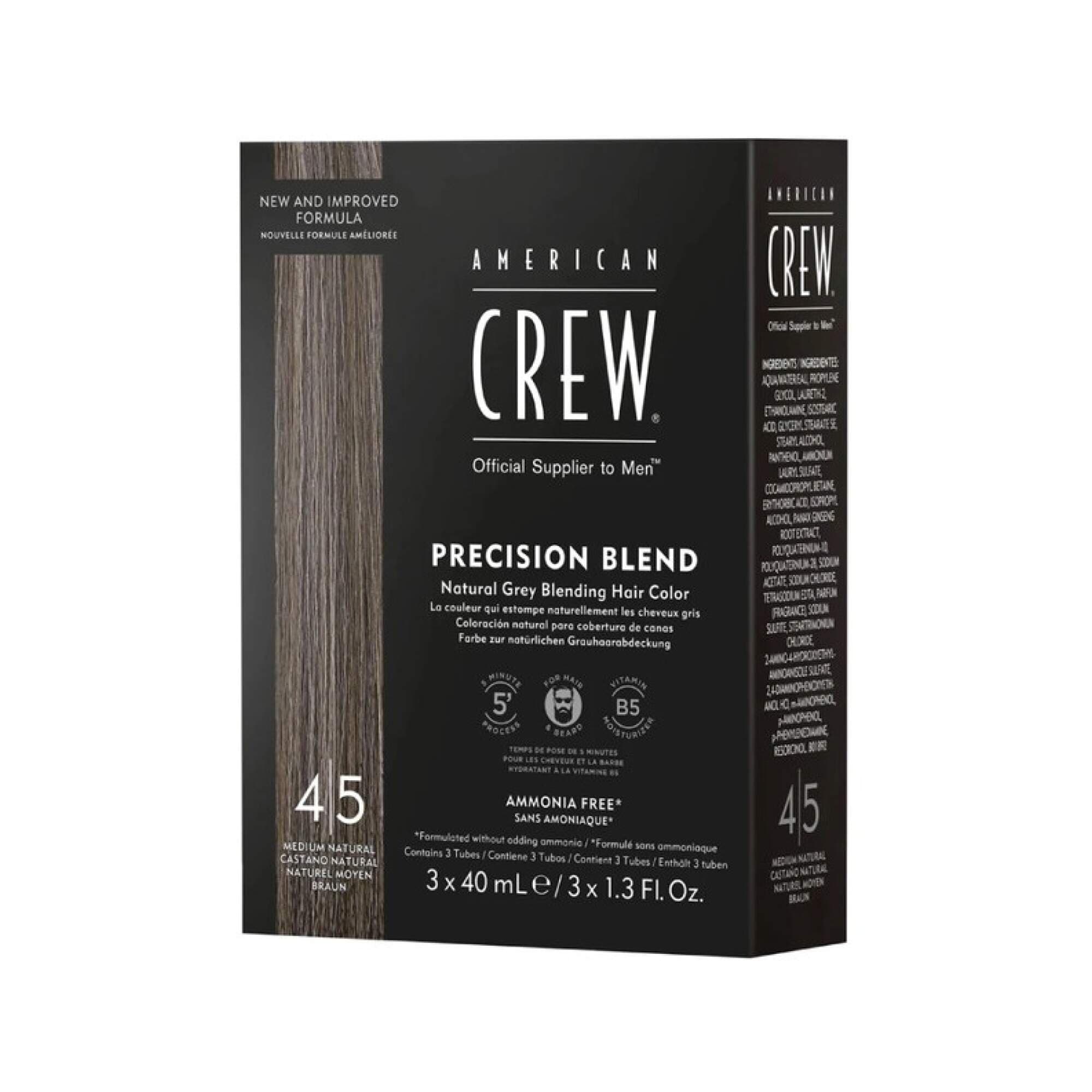 American Crew - Precision Blend - 4-5 Medium Natural
