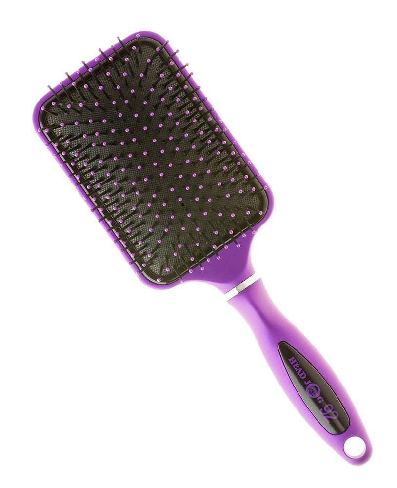 Head Jog 92 Purple Paddle Brush
