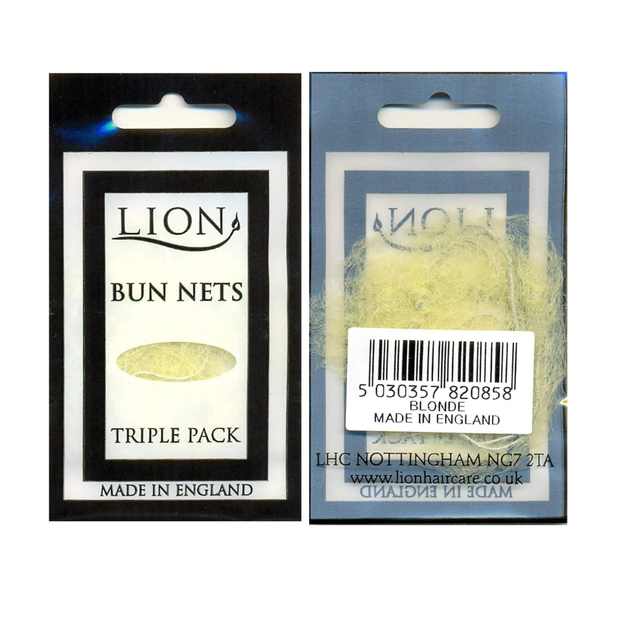 Lion Bun Nets - Blonde (12 x 3pc)