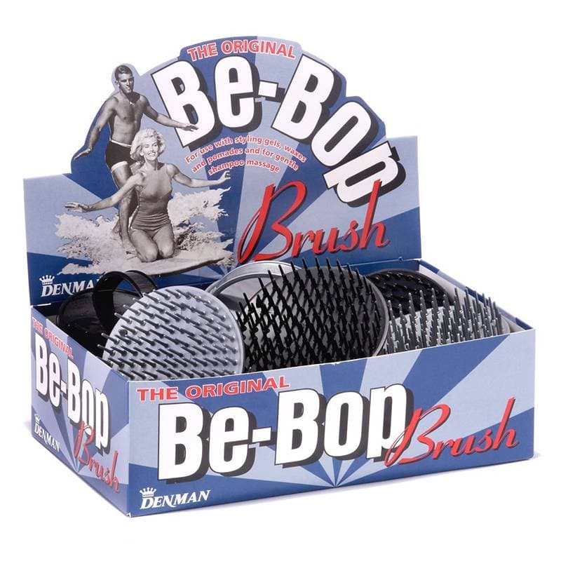 DENMAN - BE BOP - Black & Silver (12 Pc Display)