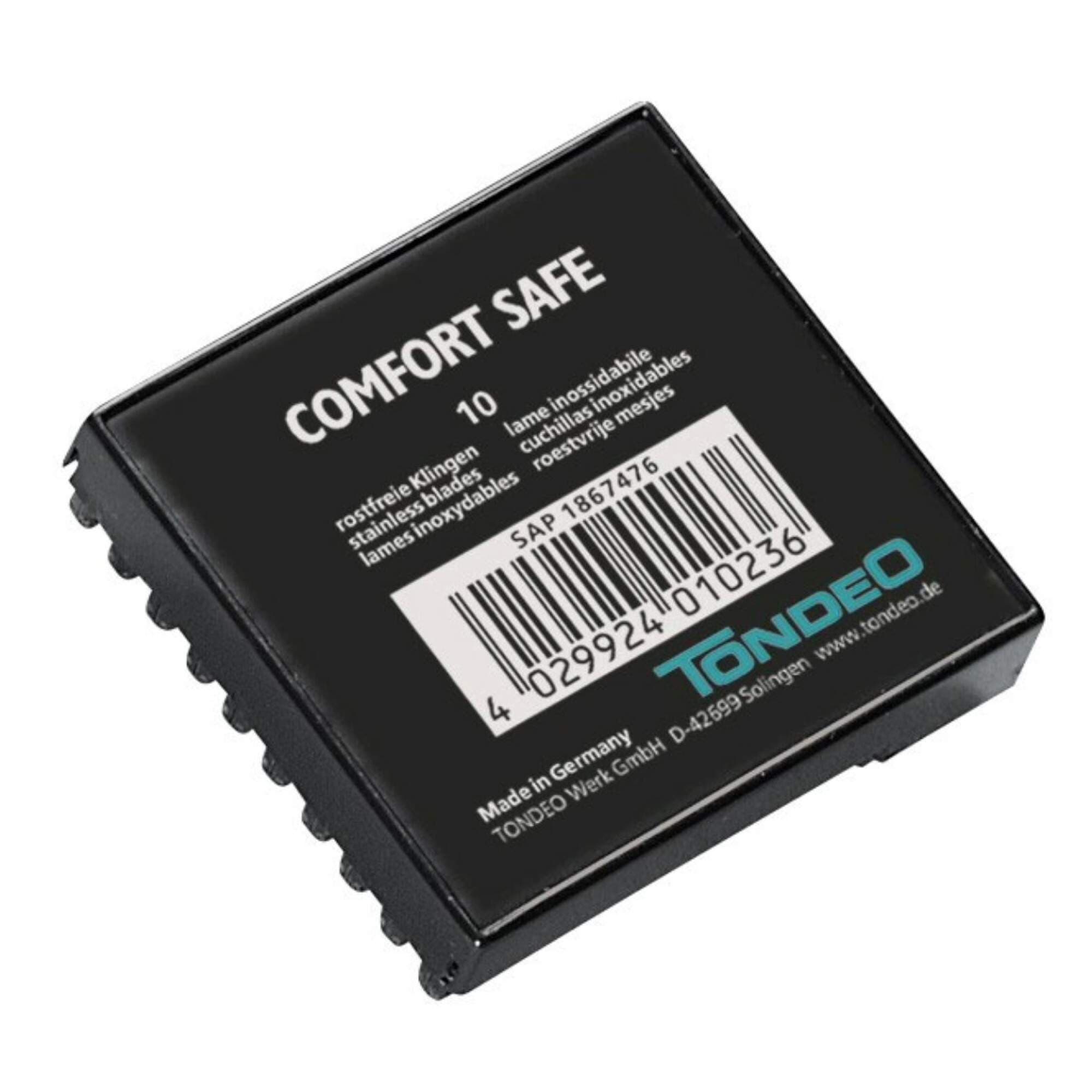 TONDEO RAZORS - Comfort Cut Blades (1x10)