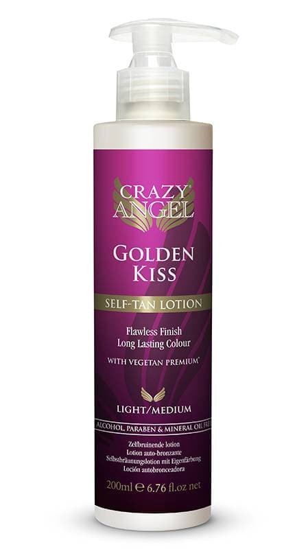 Crazy Angel Golden Kiss Self-Tan Lotion (5% DHA)