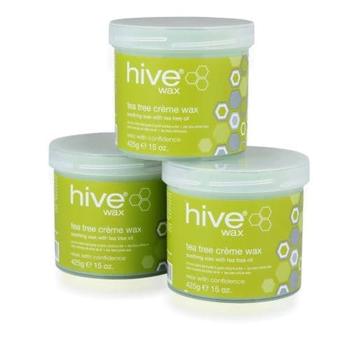 HIVE - WAX - Tea Tree Crème Wax - 425g - 3 for 2 Pack
