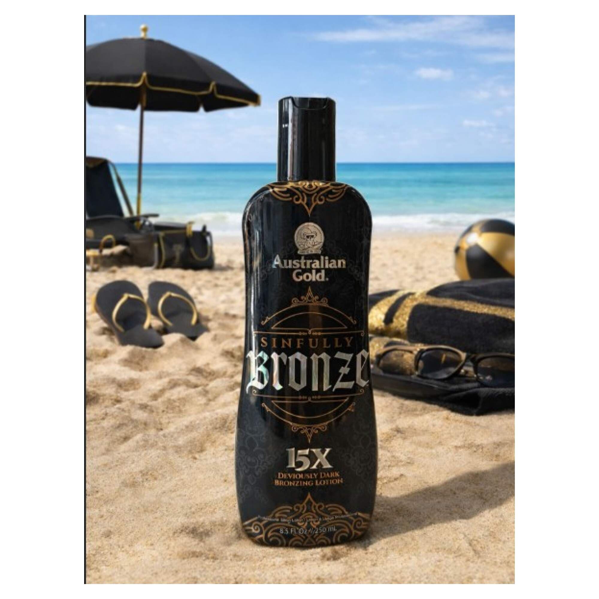 AUSTRALIAN GOLD - BOTTLE - Sinfully Black/Bronze - 250ml  - Image 2