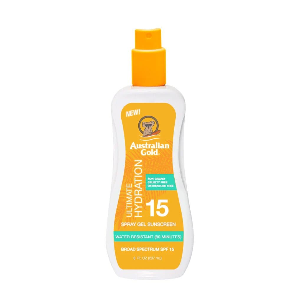 AUSTRALIAN GOLD - SUN CREAM - SPF 15 Clear Spray - 237ml