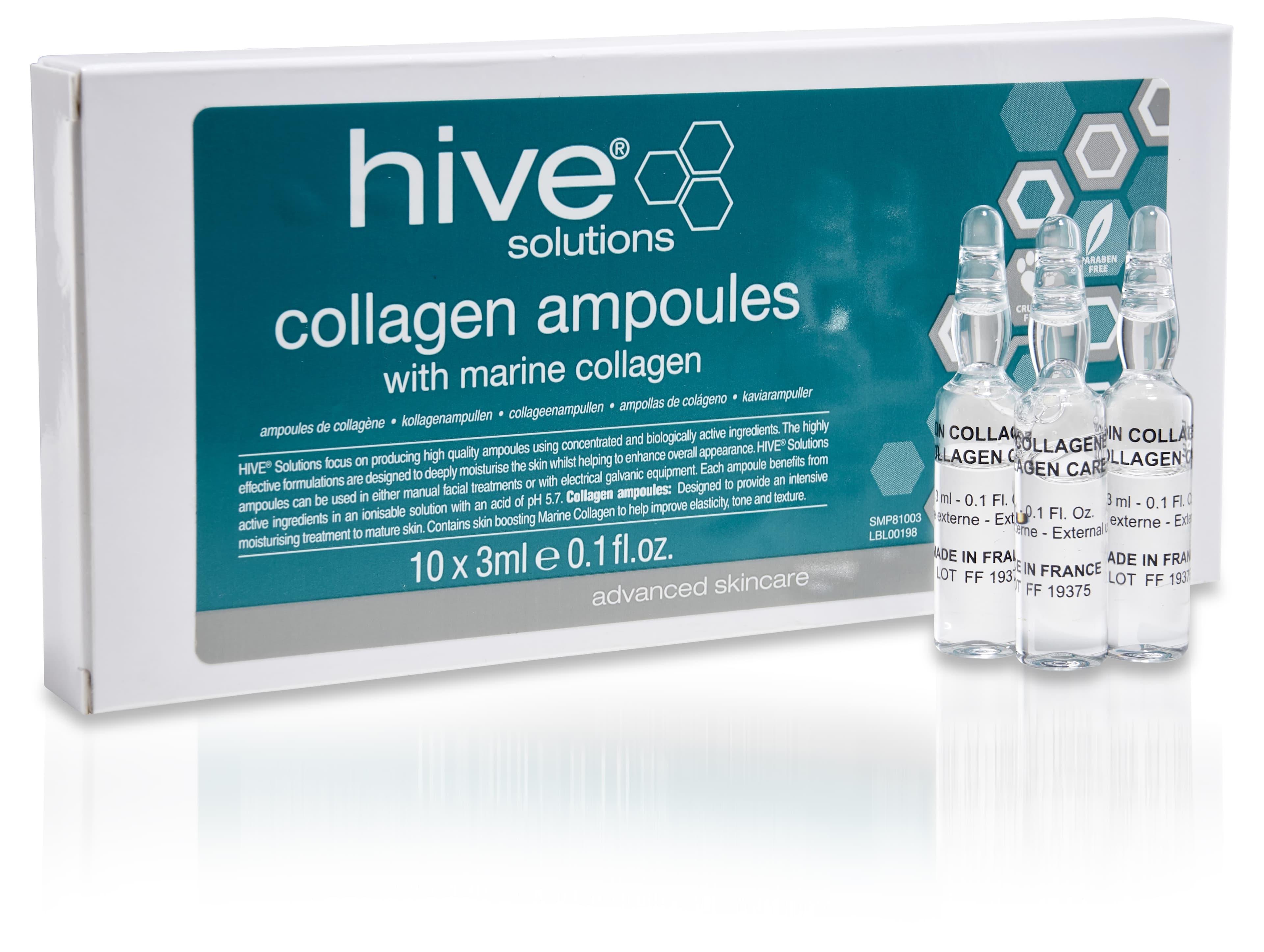HIVE - SKINCARE -  Collagen Ampoules - 3ml - 10 Pack