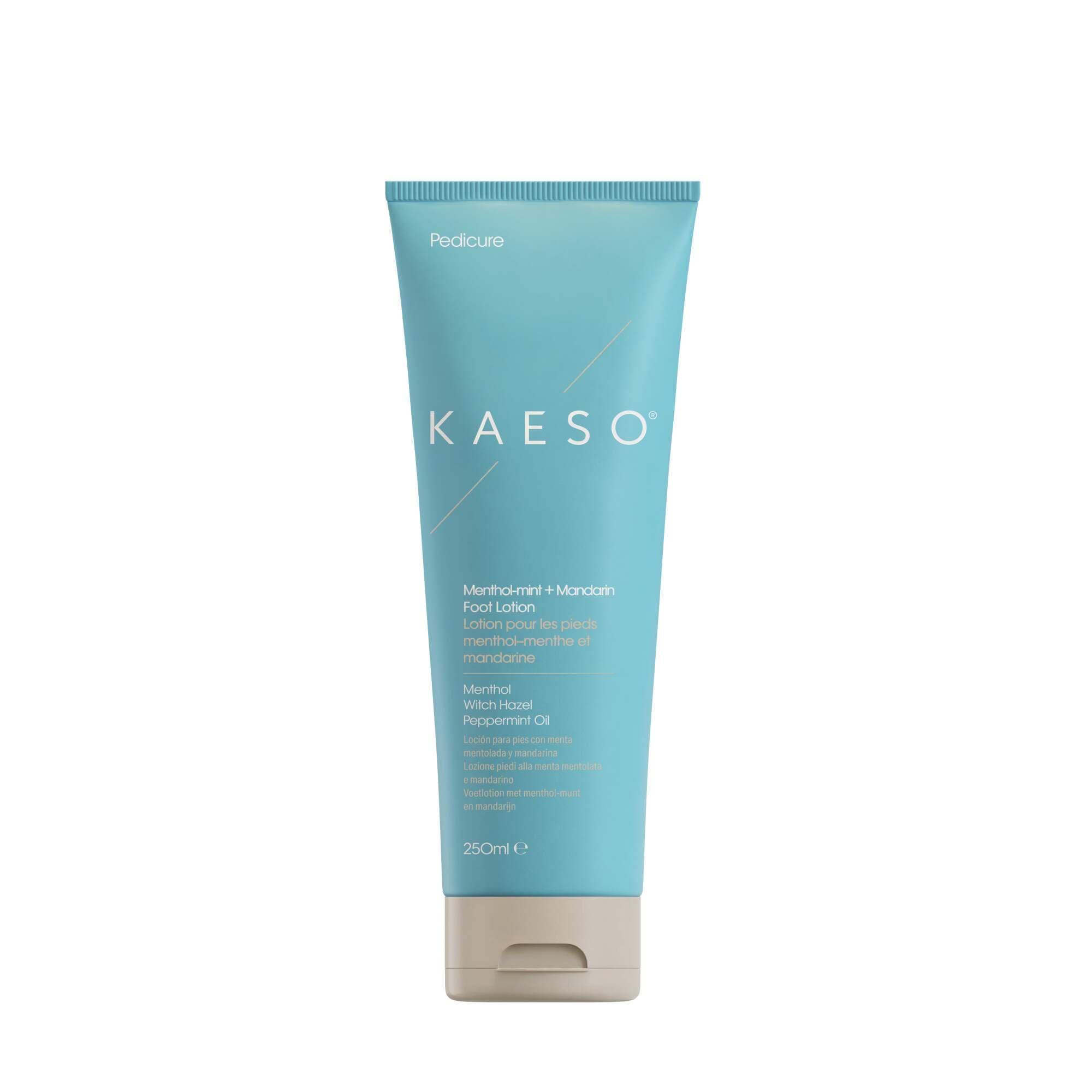 KAESO PEDICURE - Menthol- Mint Mandarin Leg Lotion 250ml - Image 3