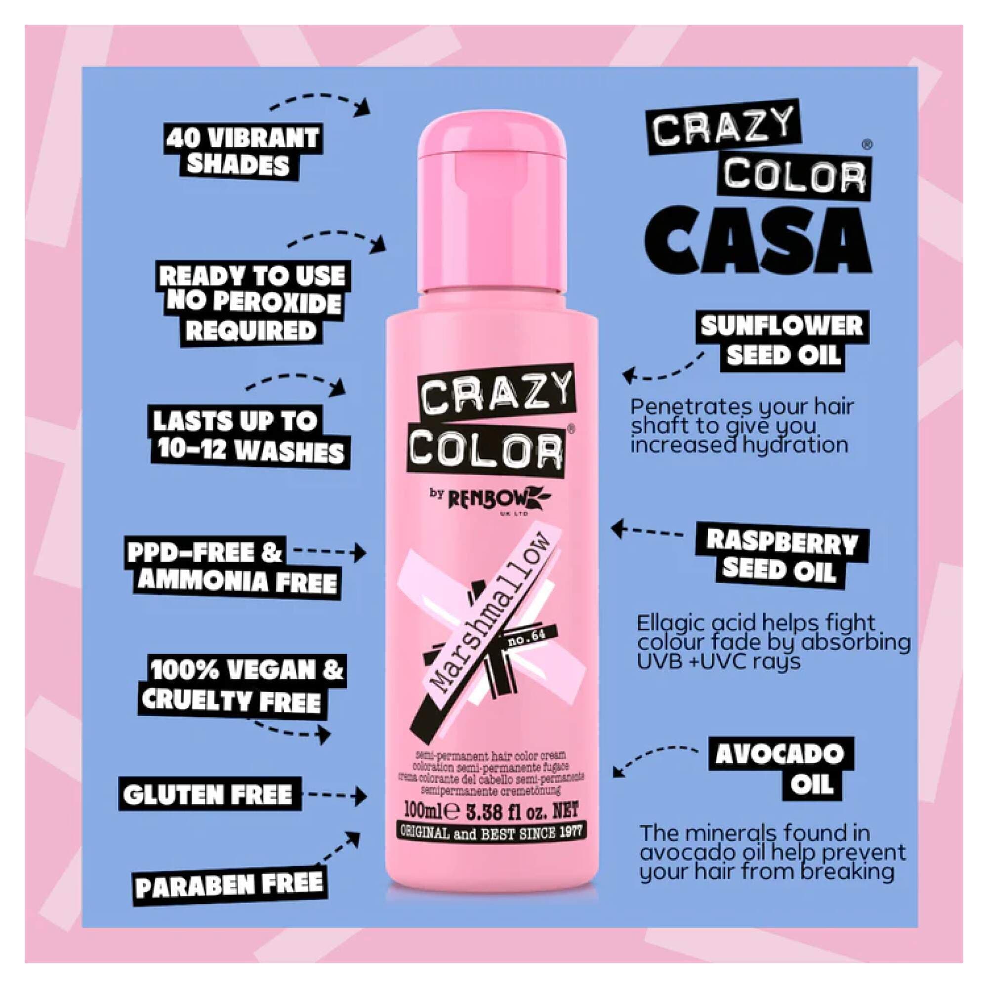 Crazy Color - Vibrant Shades - Marshmallow (64) - Image 2