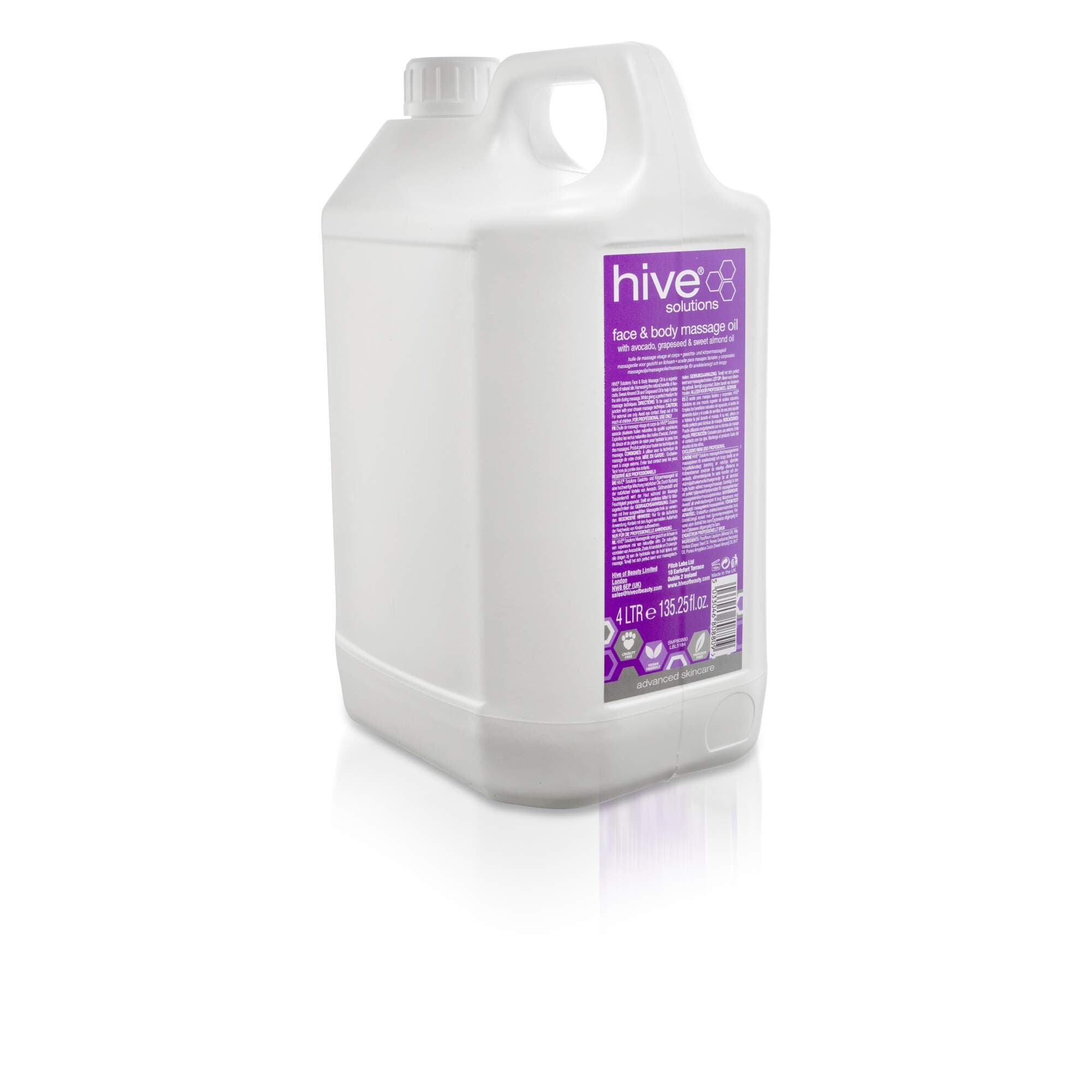 HIVE - BODY CARE - Face & Body Massage Oil - 4 Litre