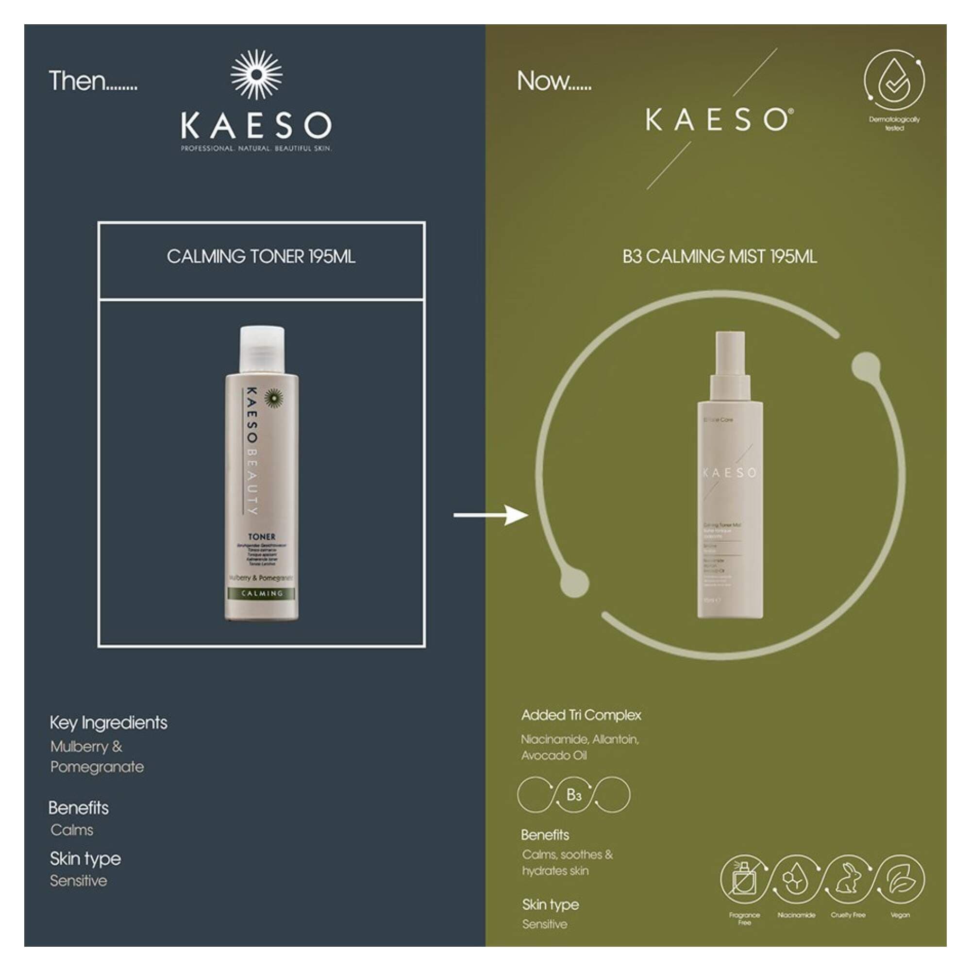 KAESO SKINCARE - CALMING - Toner 195ml