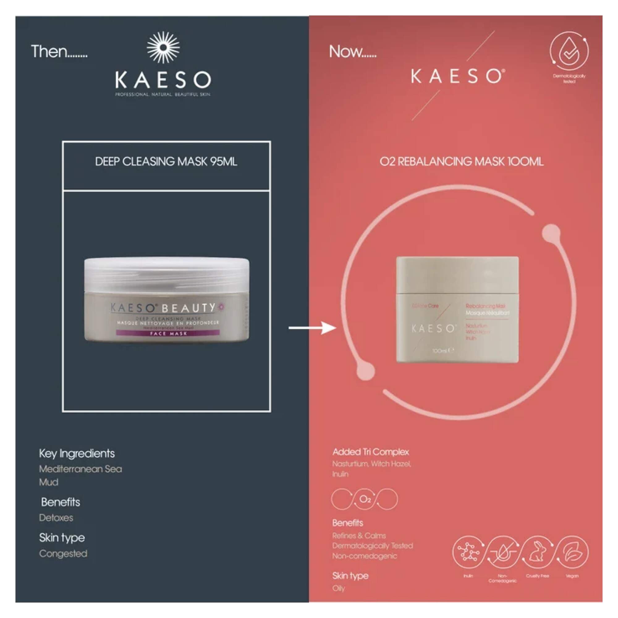 KAESO SKINCARE - REBALANCING - Mask 95ml