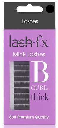 Lash FX - Tray Lashes Mink - B Curl Extra Thick (0.20) 12mm