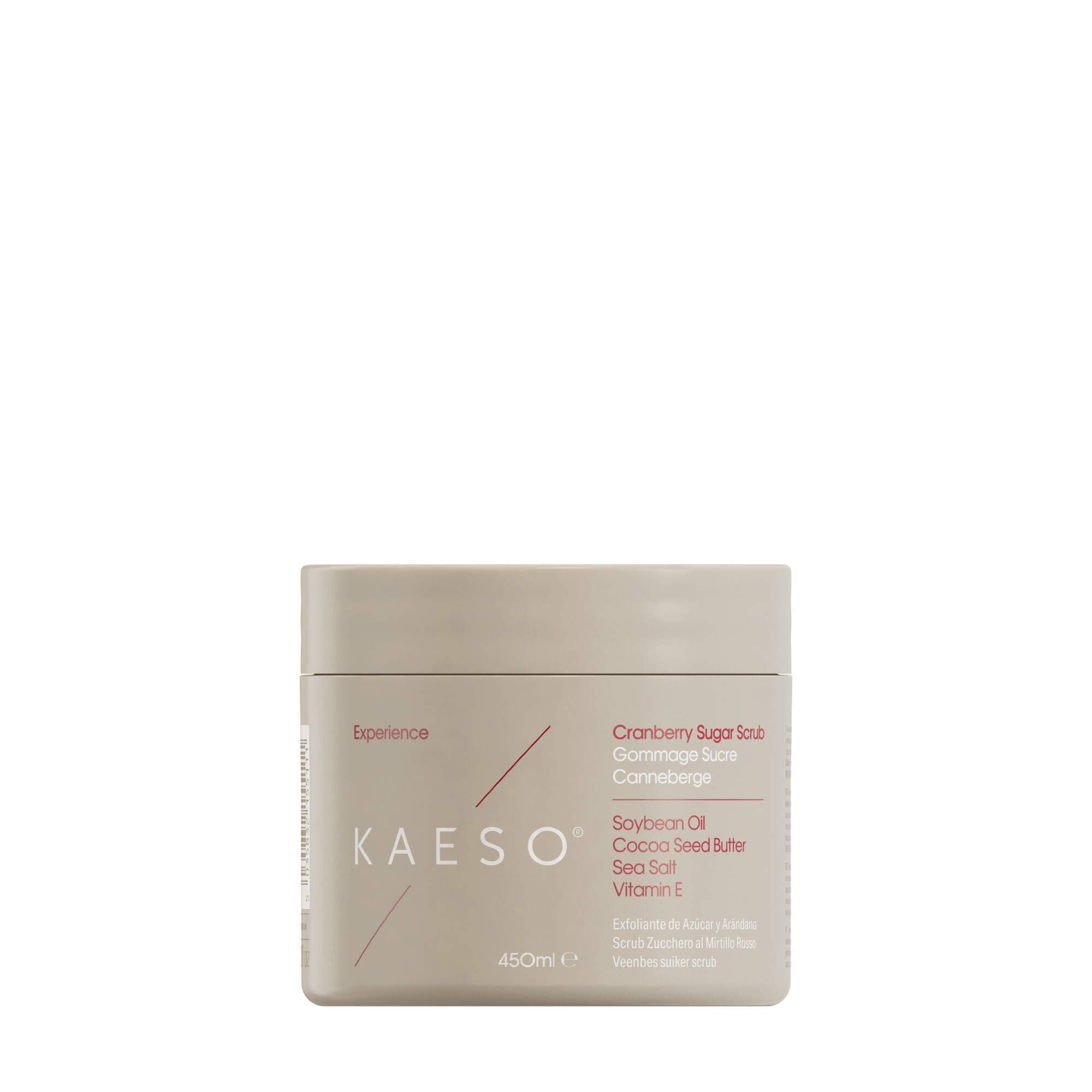 KAESO BODY TREATMENTS - Cranberry Sugar Scrub 450ml - Image 3