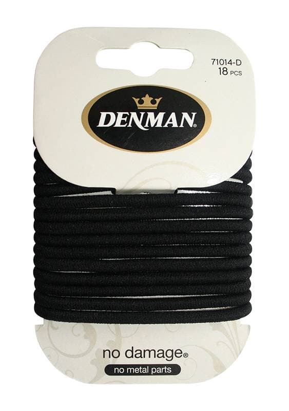 DENMAN - ACCESSORIES -- 18 Pk 4mm L Nd Elastic - Black