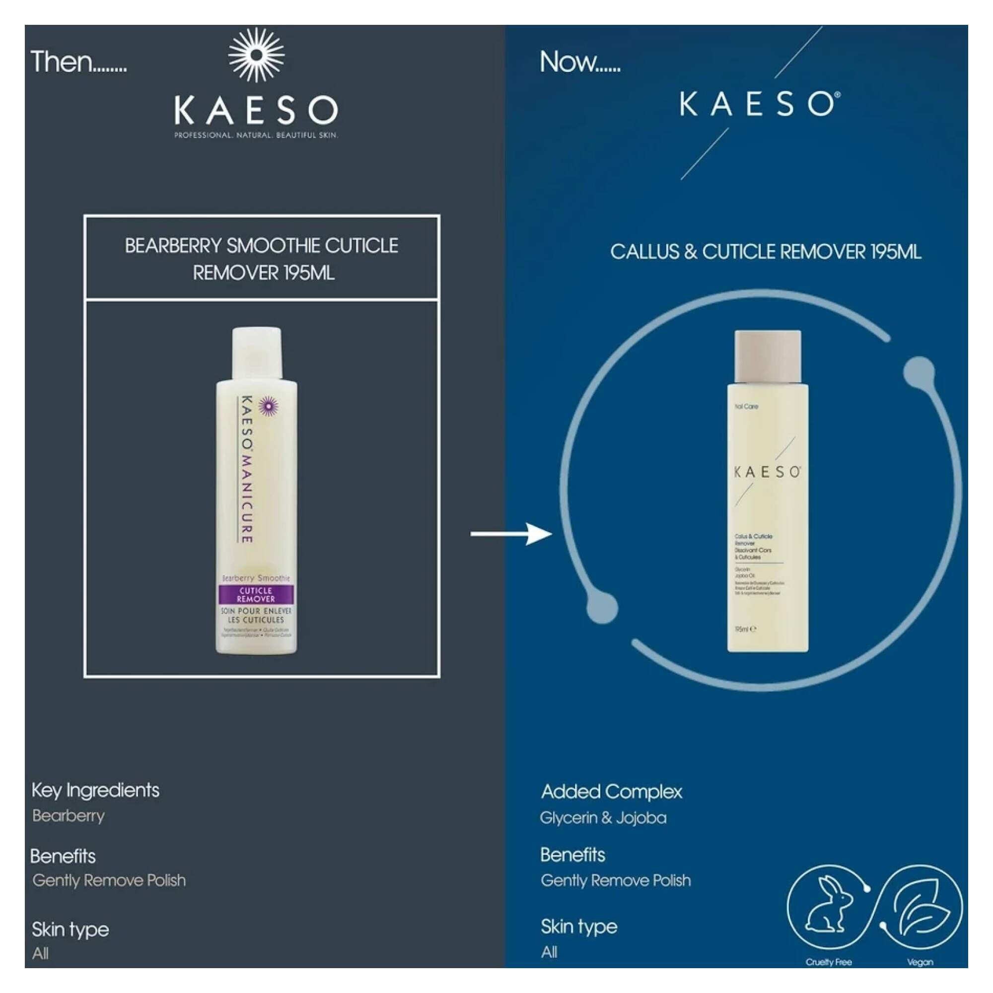 KAESO MANICURE - Bearberry Smoothie Cuticle Remover 495ml