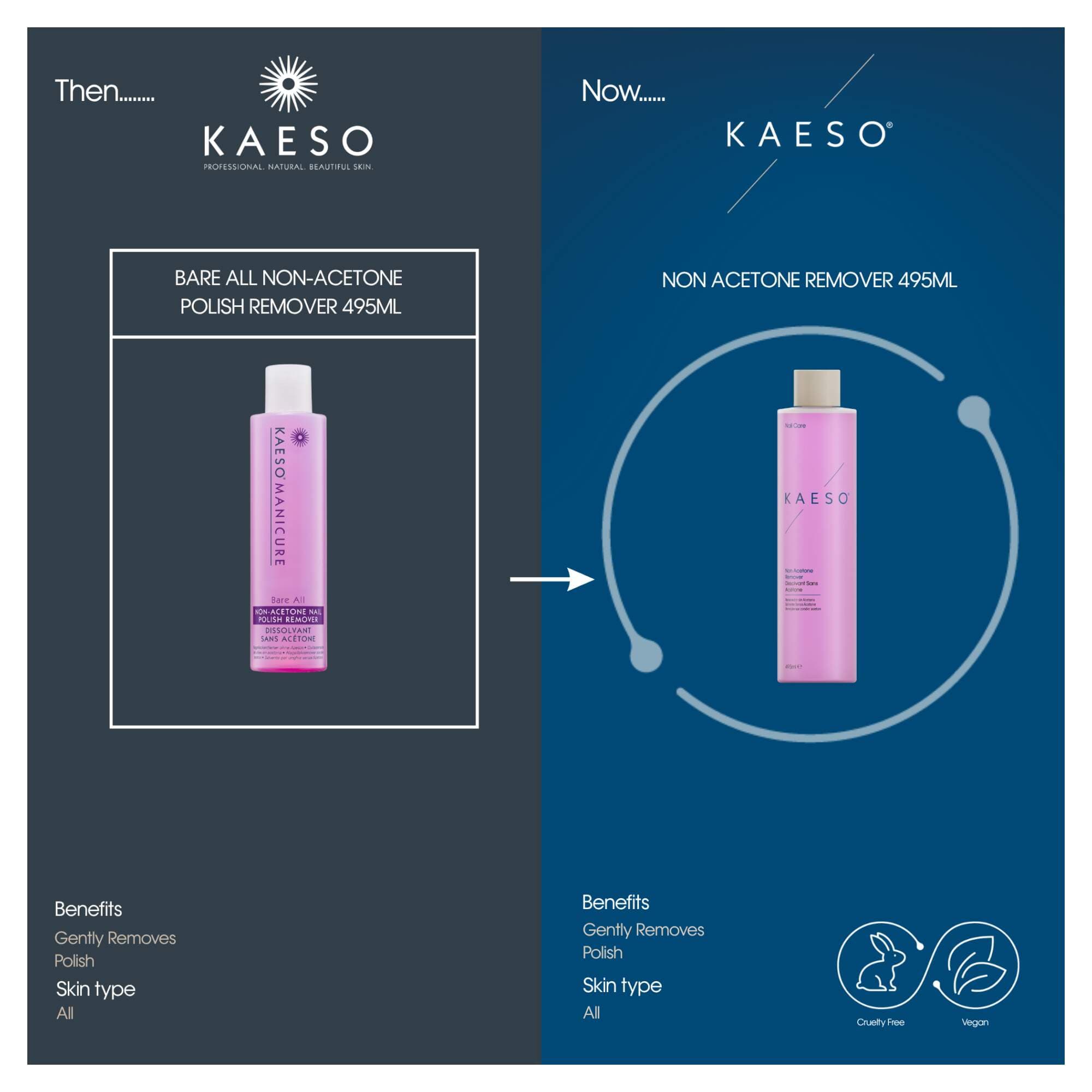 KAESO MANICURE - Non-Acetone Remover 495ml