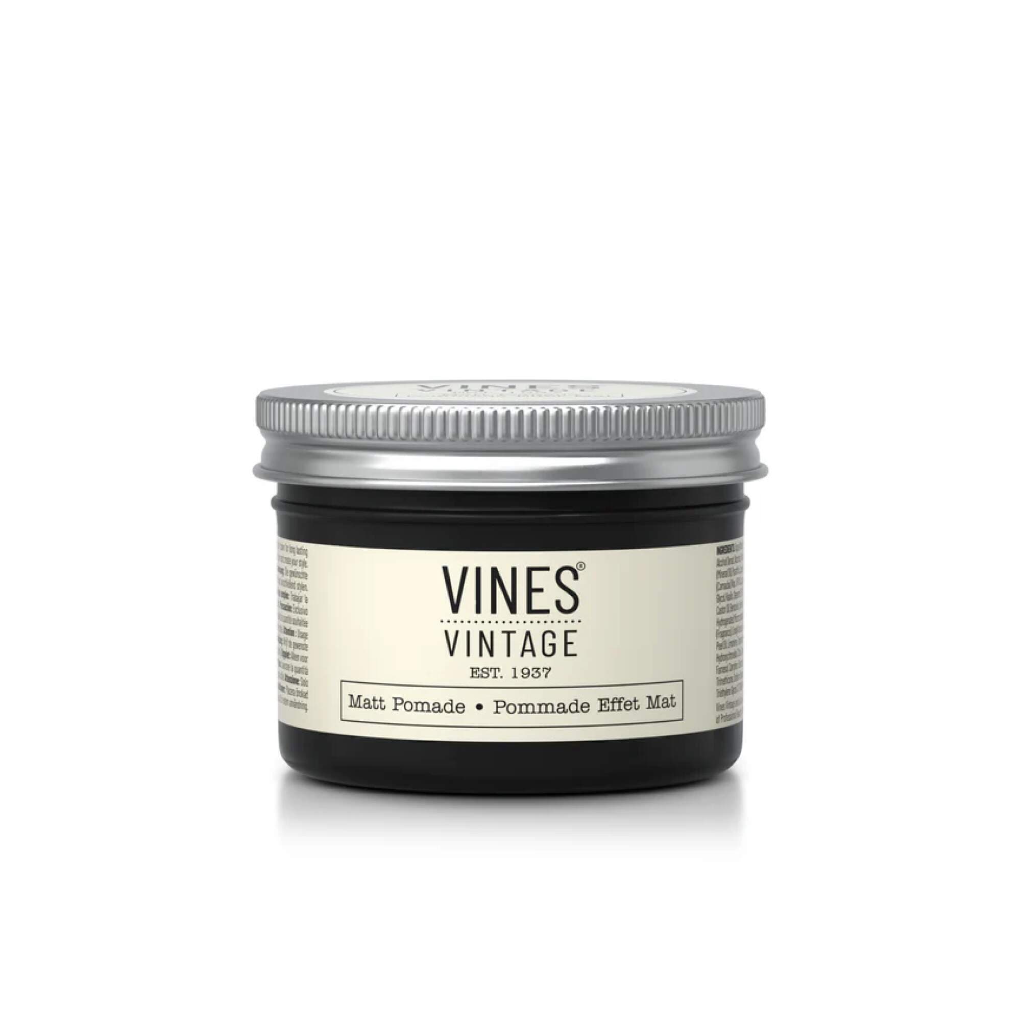 VINES VINTAGE - BARBER RANGE - Matt Pomade 125ml